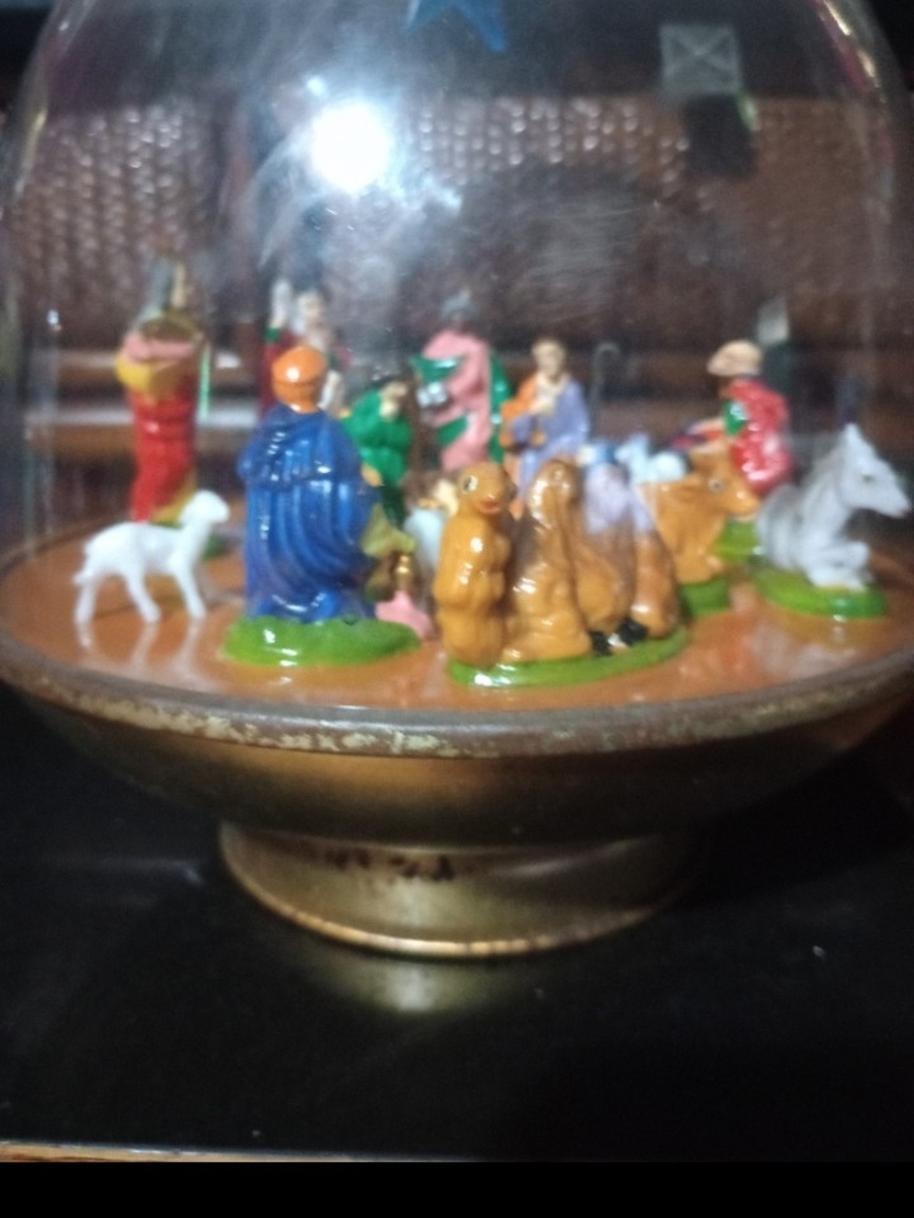 Classic Nativity Snow Globe - Multicolor